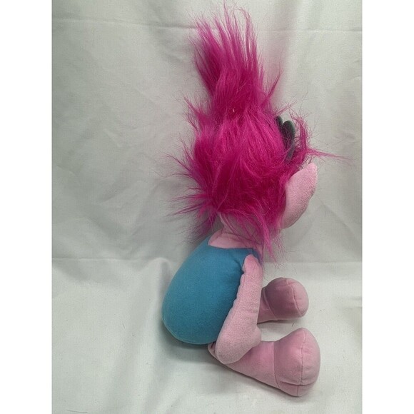 Dream Works  Trolls Poppy Doll Plush Stuffed Animal Toy 15" NO DRESS - Picture 7 of 10
